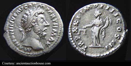 монета Древнего Рима