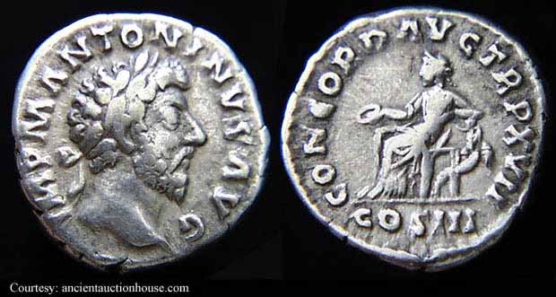 монета Древнего Рима