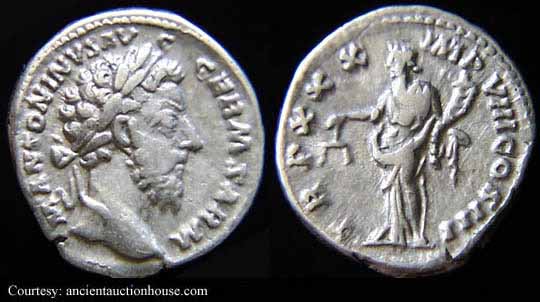 монета Древнего Рима