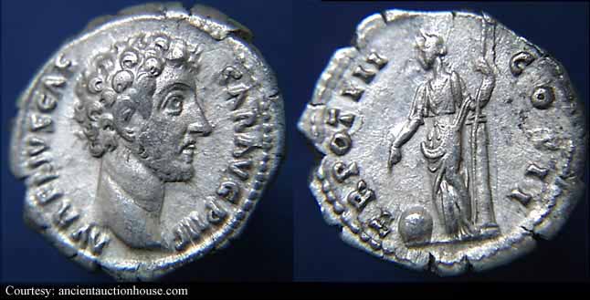 монета Древнего Рима