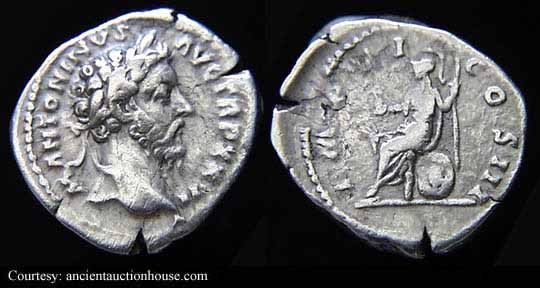 монета Древнего Рима