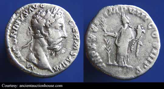 монета Древнего Рима