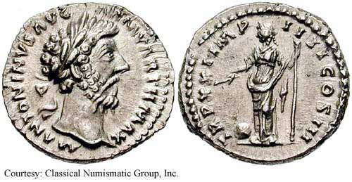 монета Древнего Рима