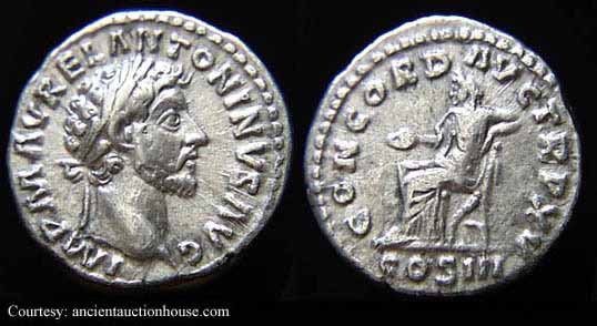 монета Древнего Рима