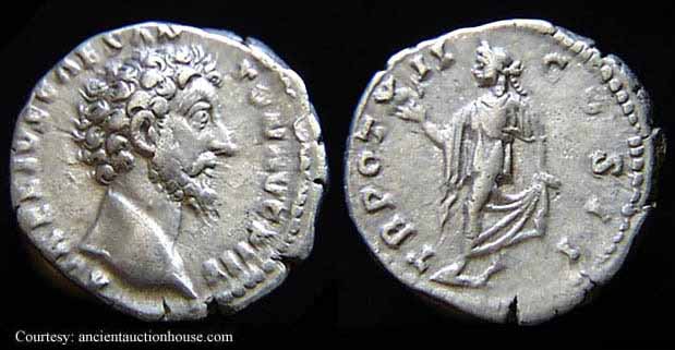 монета Древнего Рима