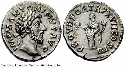 монета Древнего Рима