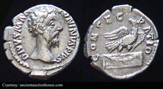 монета Древнего Рима