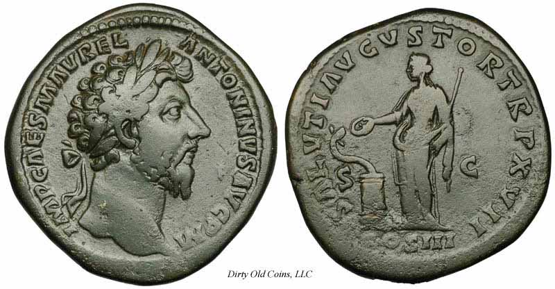 монета Древнего Рима