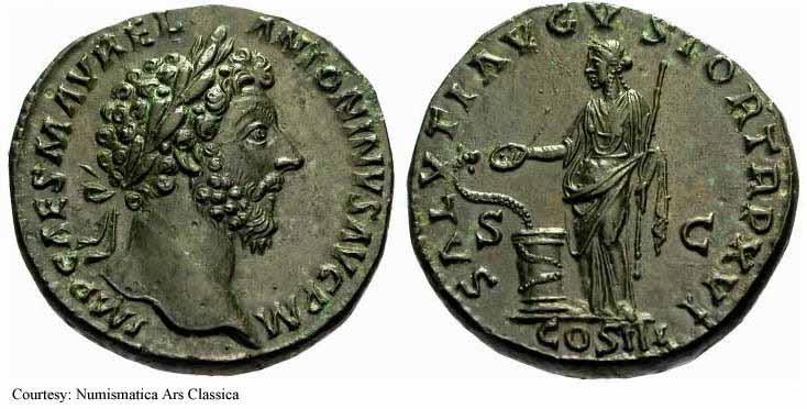 монета Древнего Рима