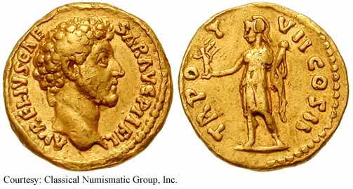 монета Древнего Рима