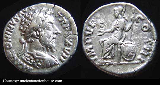 монета Древнего Рима