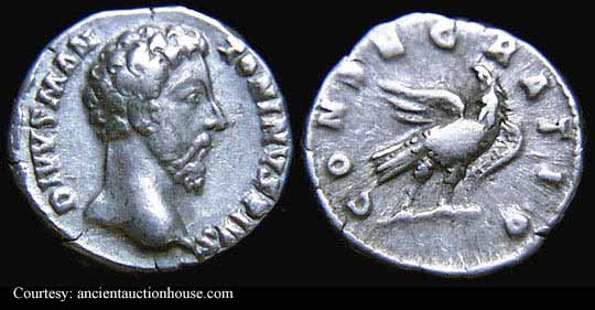 монета Древнего Рима