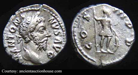 монета Древнего Рима