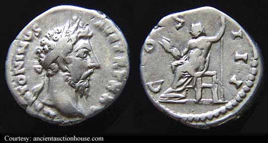 монета Древнего Рима