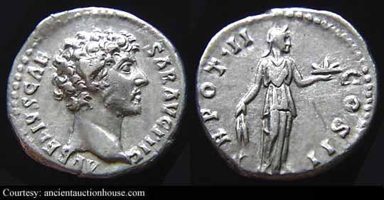 монета Древнего Рима