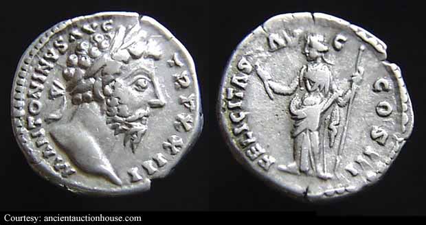 монета Древнего Рима