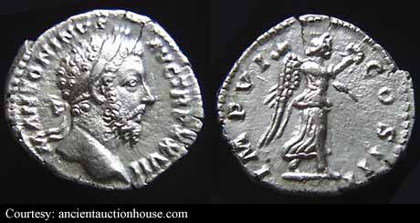 монета Древнего Рима