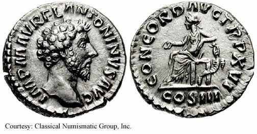 монета Древнего Рима