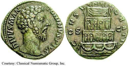 монета Древнего Рима