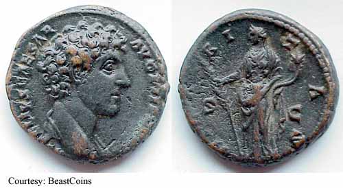 монета Древнего Рима