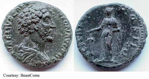 монета Древнего Рима