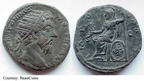 монета Древнего Рима