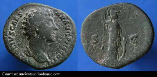 монета Древнего Рима