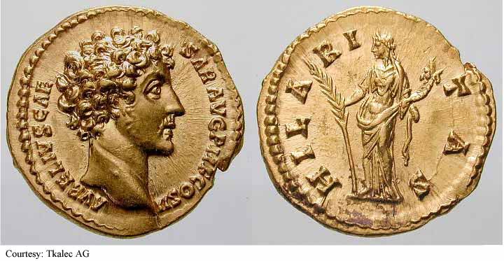 монета Древнего Рима