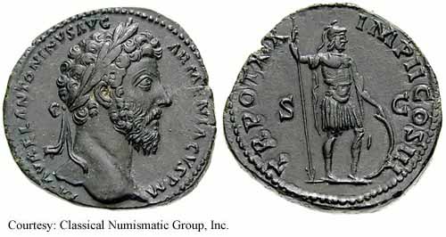 монета Древнего Рима