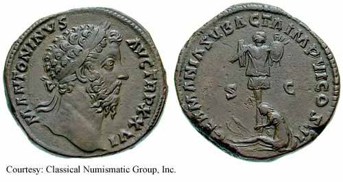 монета Древнего Рима