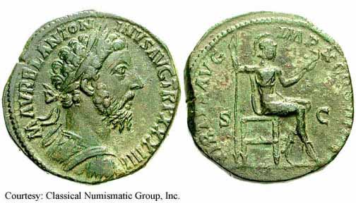 монета Древнего Рима