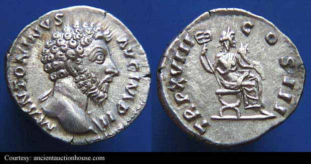 монета Древнего Рима