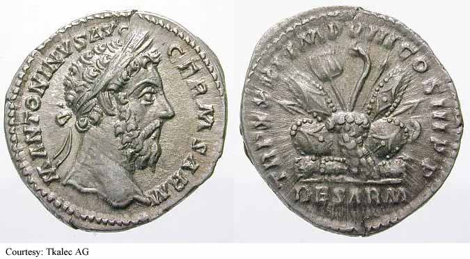 монета Древнего Рима