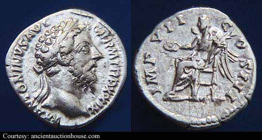 монета Древнего Рима