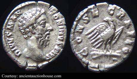 монета Древнего Рима