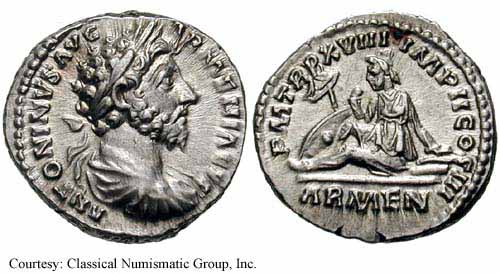 монета Древнего Рима