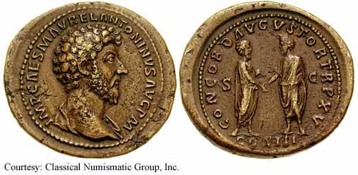 монета Древнего Рима