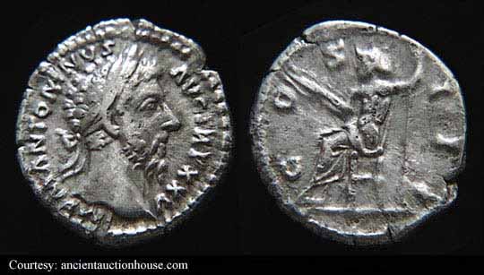 монета Древнего Рима