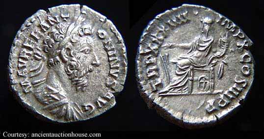 монета Древнего Рима