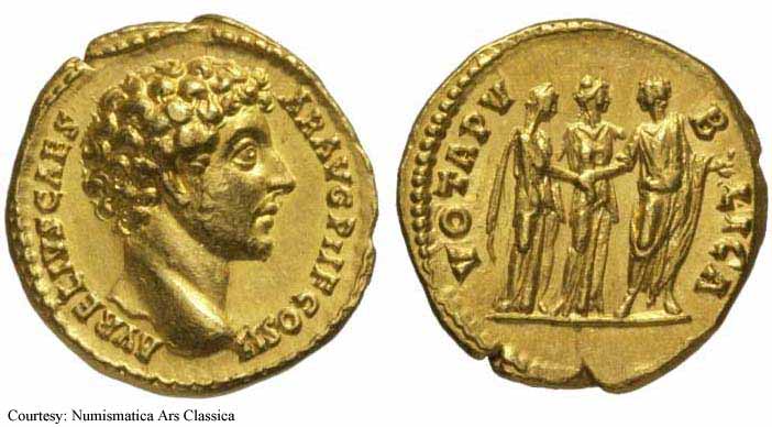 монета Древнего Рима