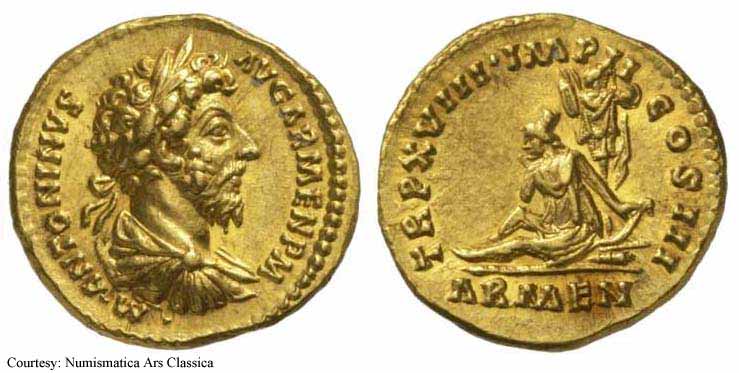 монета Древнего Рима