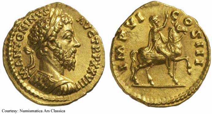 монета Древнего Рима