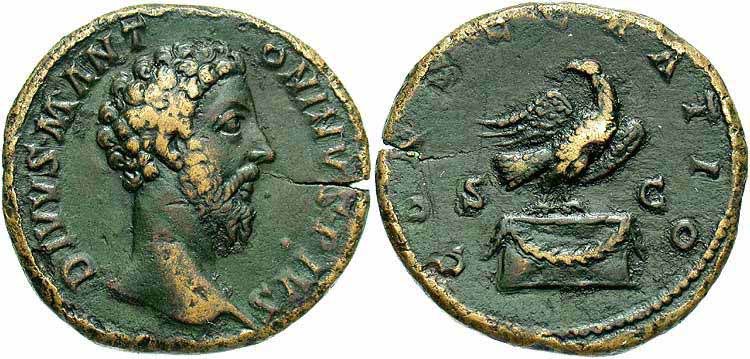 монета Древнего Рима