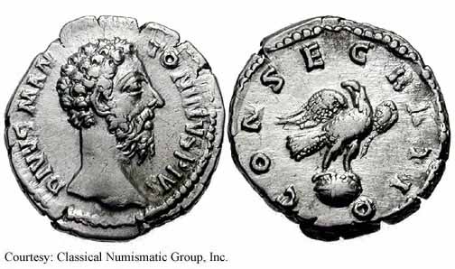 монета Древнего Рима