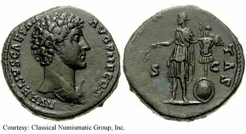 монета Древнего Рима