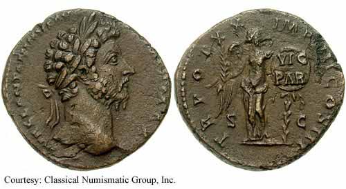 монета Древнего Рима