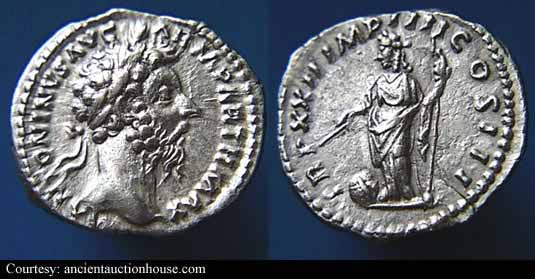 монета Древнего Рима