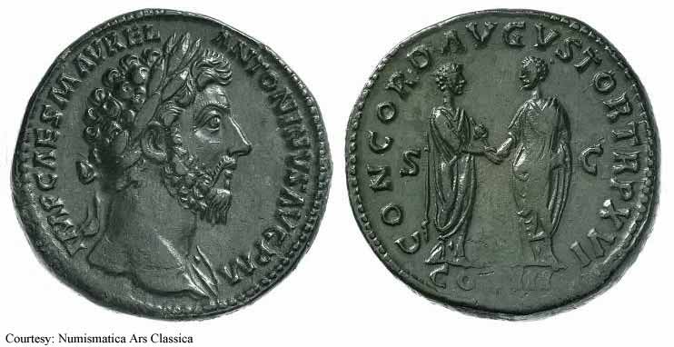 монета Древнего Рима