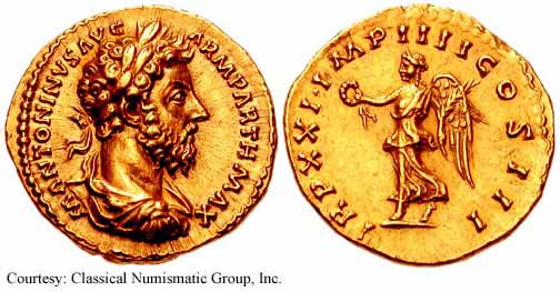 монета Древнего Рима