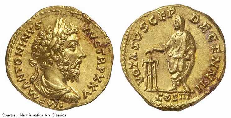 монета Древнего Рима